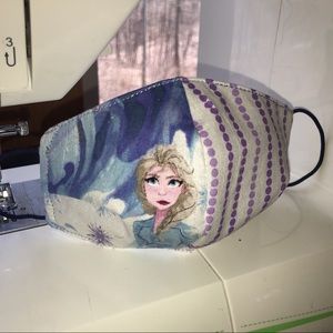 Polypropylene lined Frozen inspired masks 3-5yrs.